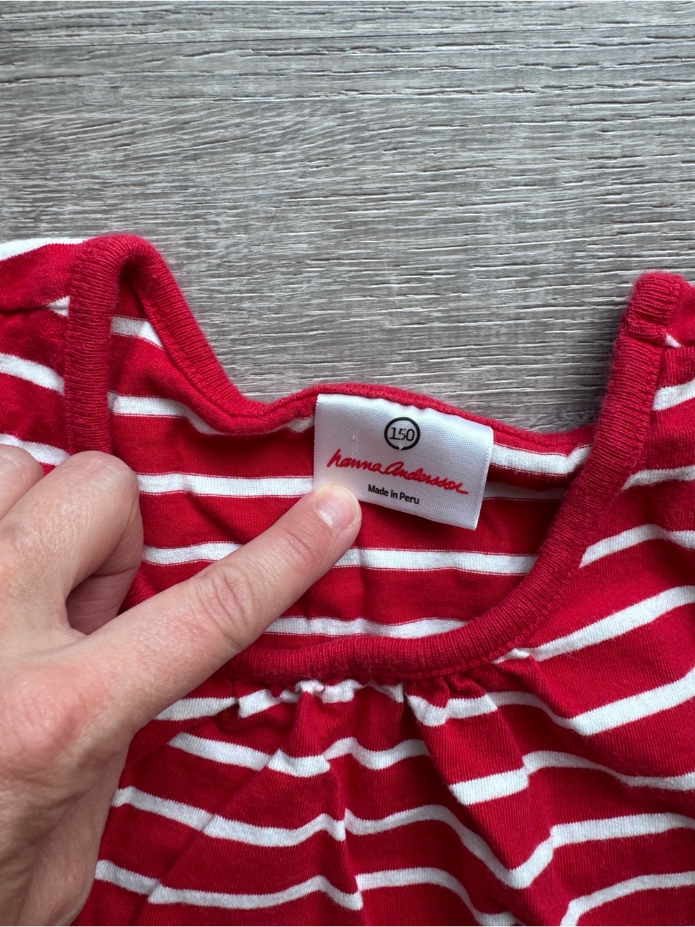 Hanna Andersson Striped Dress - Picture 2 of 3